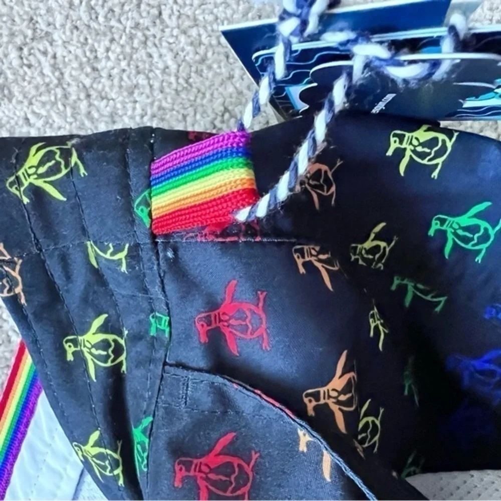 NWT Penguin Pride swim trunks size 31
